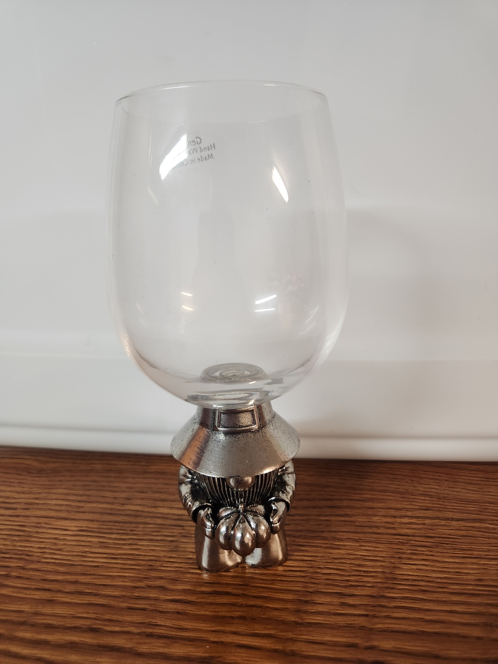 Fall Gnome Wine Glass